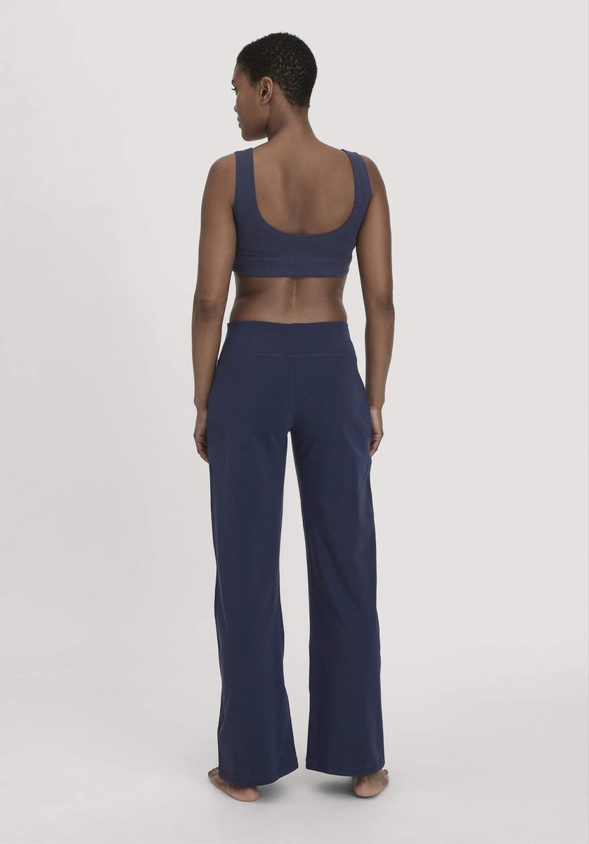 Locker geschnittene Loungehose aus Bio-Baumwolle