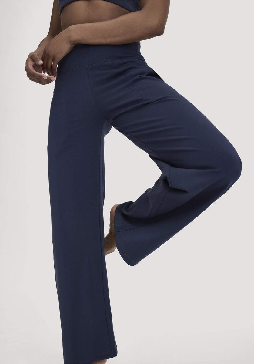 Locker geschnittene Loungehose aus Bio-Baumwolle