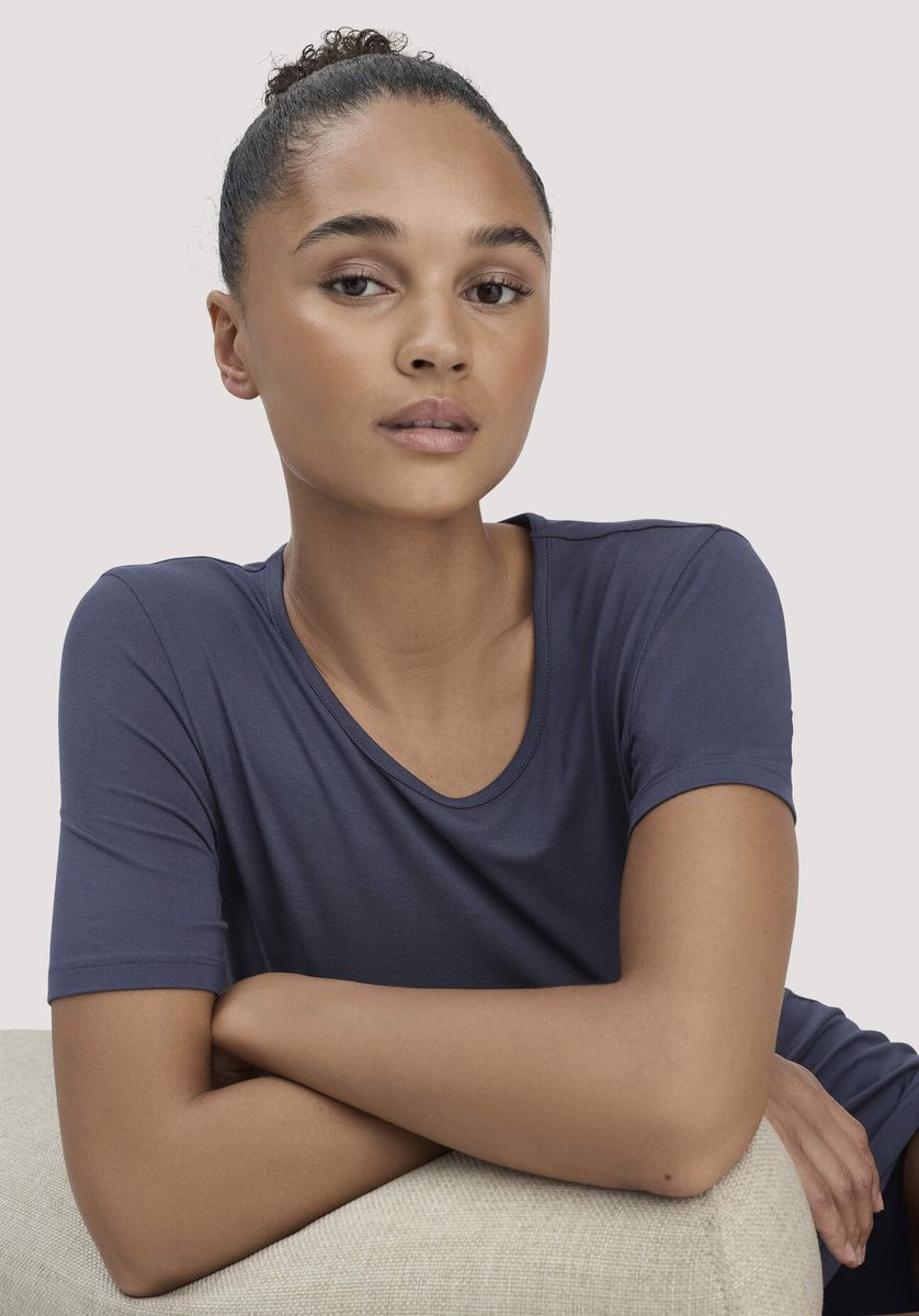 Essentielles T-Shirt aus Modaljersey