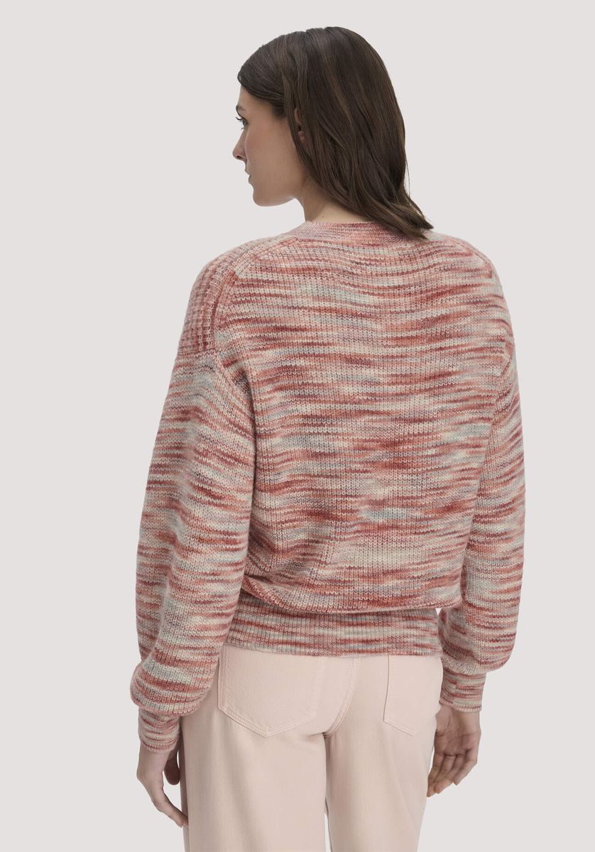 hessnatur Damen Strick Pullover Relaxed aus Alpaka - orange - Größe L