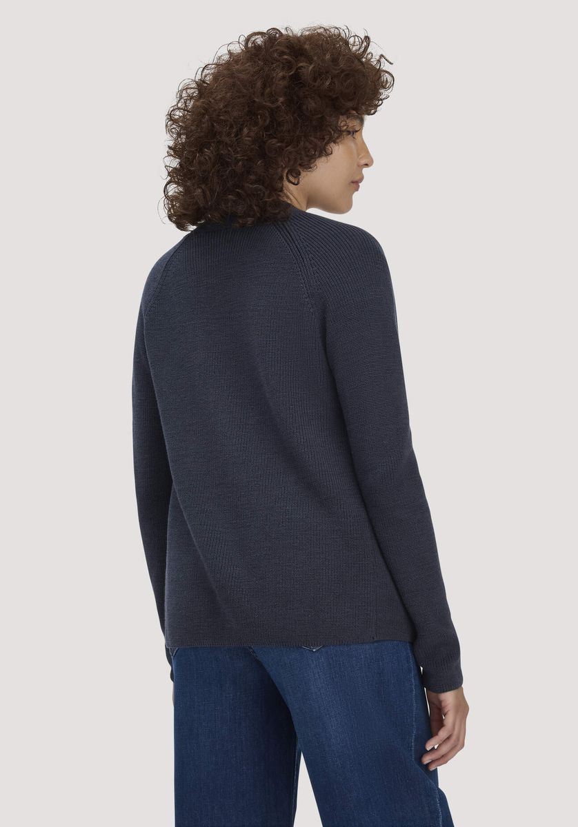 Offene Strickjacke aus Bio-Baumwolle