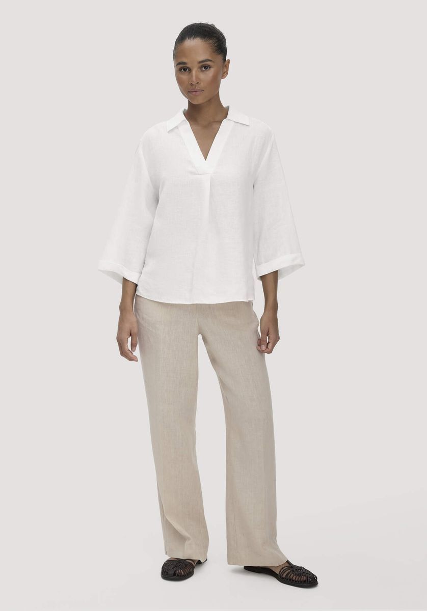 Lässige Leinenbluse