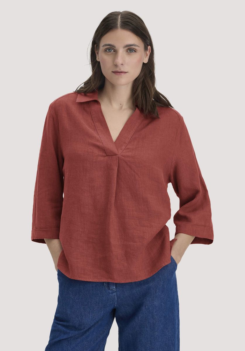 Lässige Leinenbluse