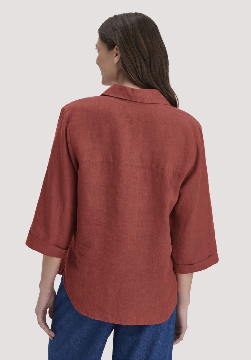 Lässige Leinenbluse