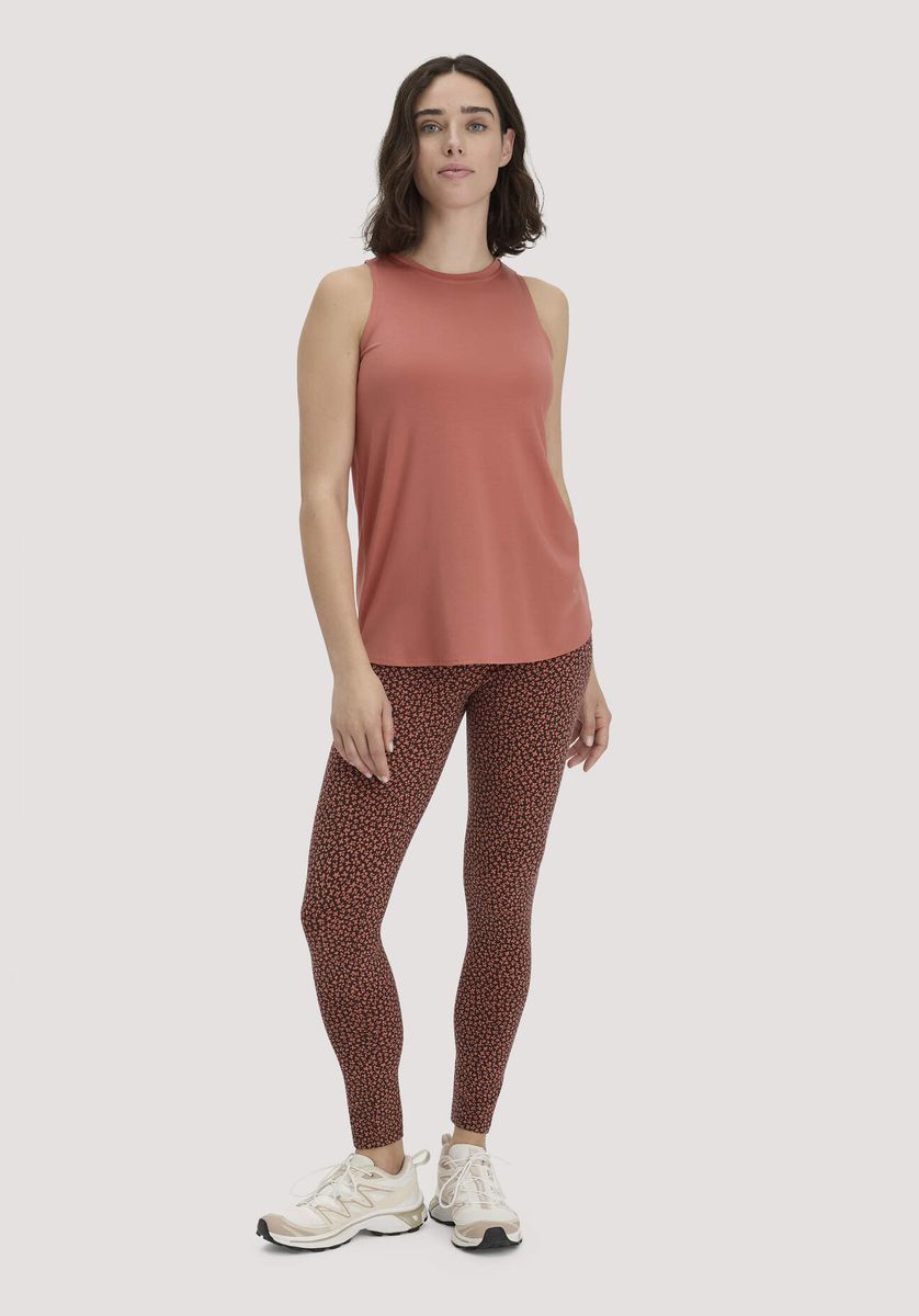 hessnatur Loungewear Top Regular ACTIVE COMFORT aus TENCEL™ Lyocell - orange - Größe 34