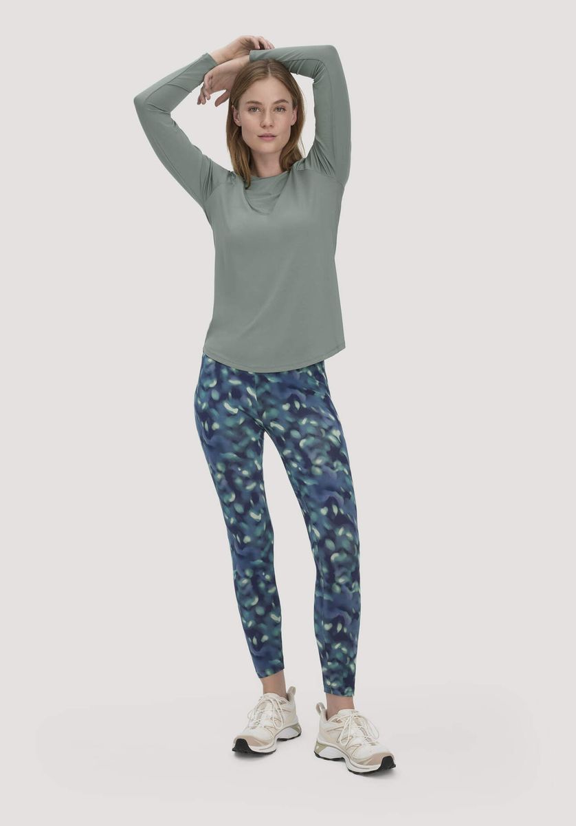 hessnatur Loungewear Longsleeve Regular ACTIVE COMFORT aus TENCEL™ Lyocell - grün - Größe 34