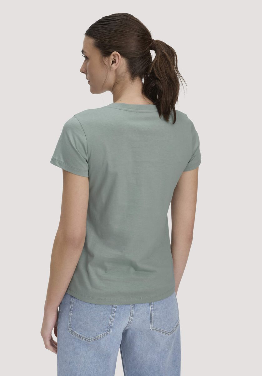 Klassisches Jersey-T-Shirt aus Bio-Baumwolle