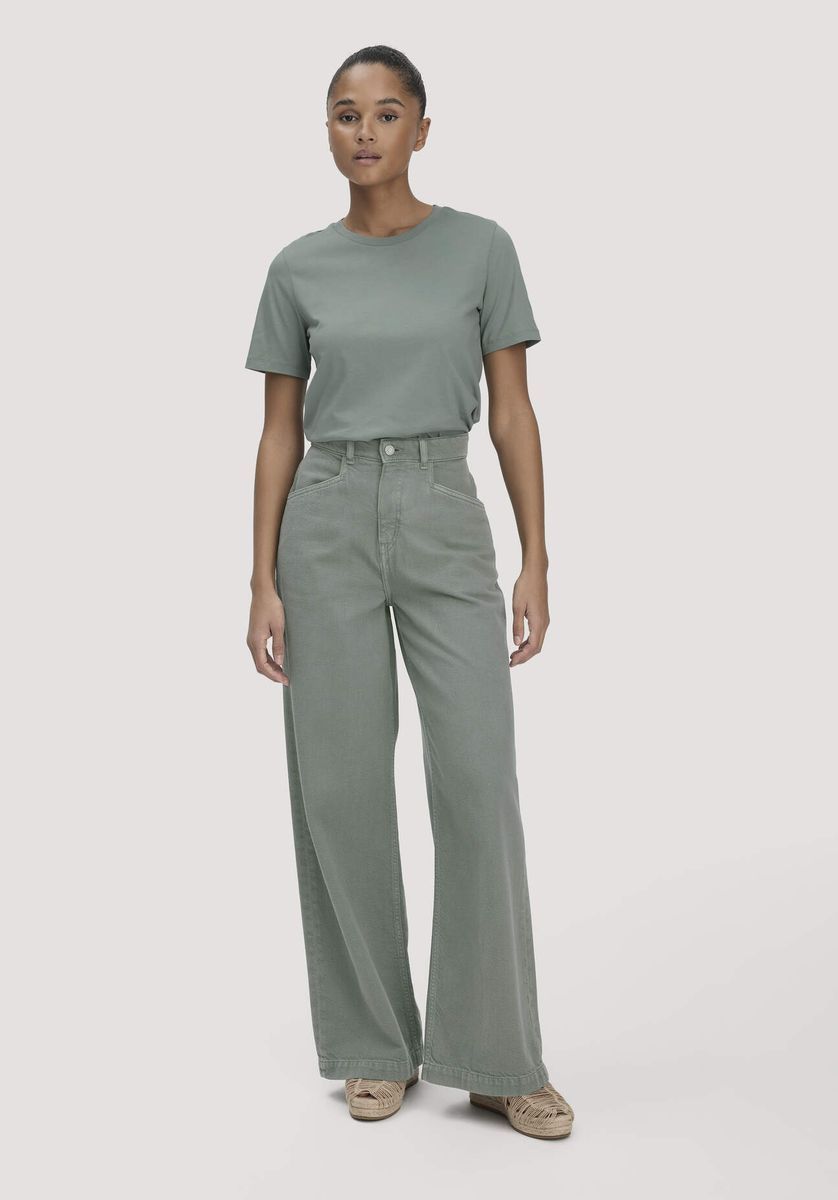 Klassisches Jersey-T-Shirt aus Bio-Baumwolle