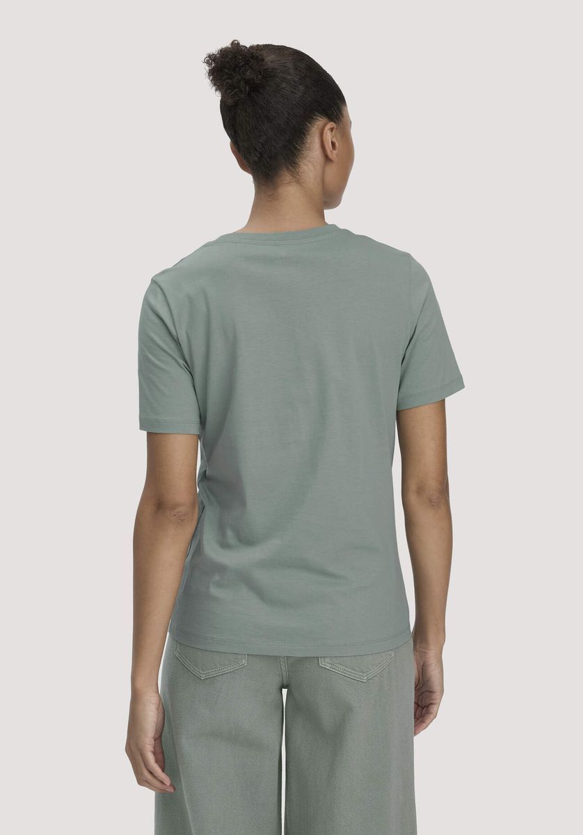 Klassisches Jersey-T-Shirt aus Bio-Baumwolle