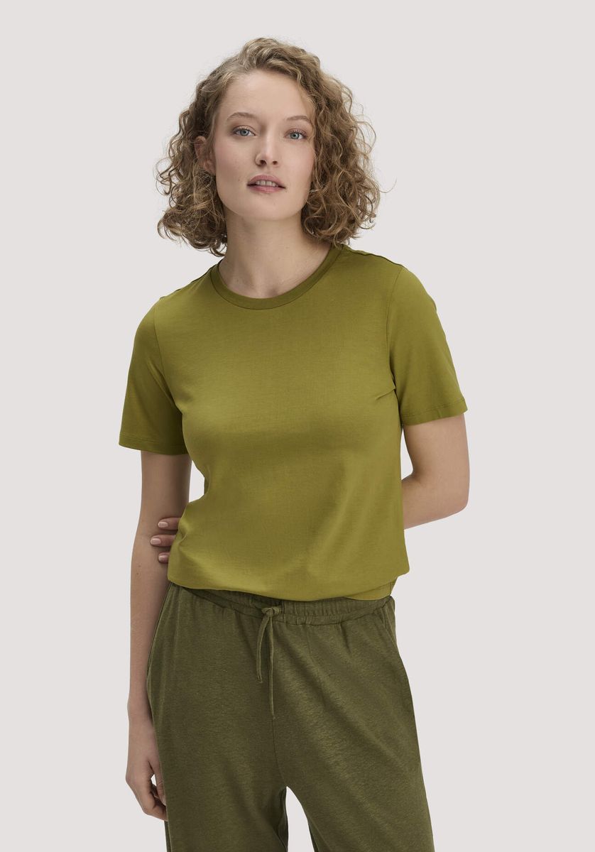 Klassisches Jersey-T-Shirt aus Bio-Baumwolle