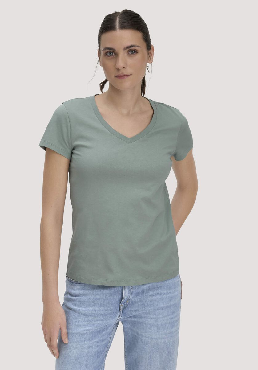 Klassisches Jersey-T-Shirt aus Bio-Baumwolle