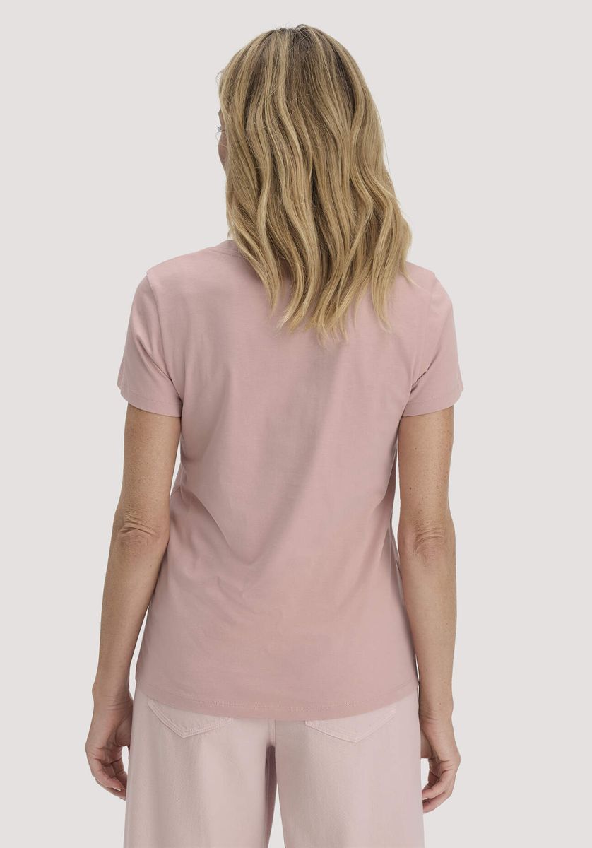 Klassisches Bio-Baumwoll T-Shirt mit Rundhalsausschnitt