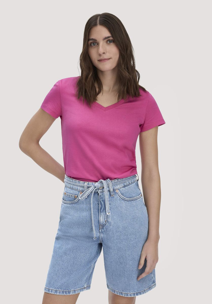 Klassisches Rundhals Bio-Baumwoll-T-Shirt