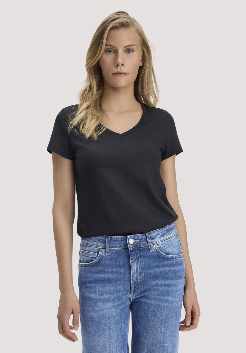 Klassisches T-Shirt aus regenerativer Bio-Baumwolle
