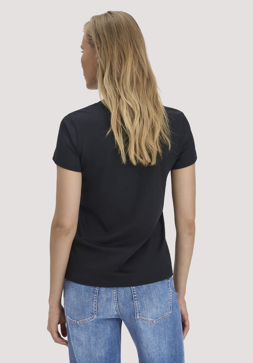 Klassisches T-Shirt aus regenerativer Bio-Baumwolle