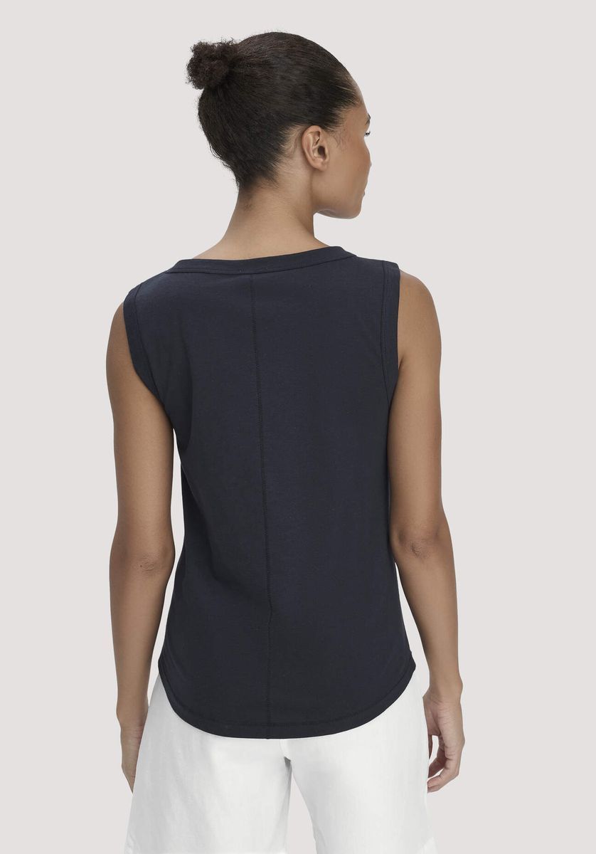 Ärmelloses Bio-Baumwoll Jersey Top