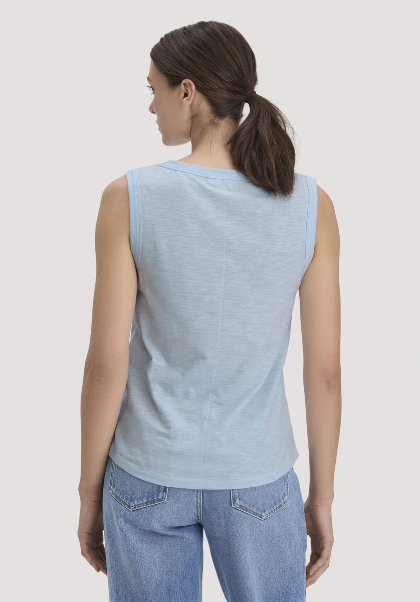Ärmelloses Bio-Baumwoll Jersey Top