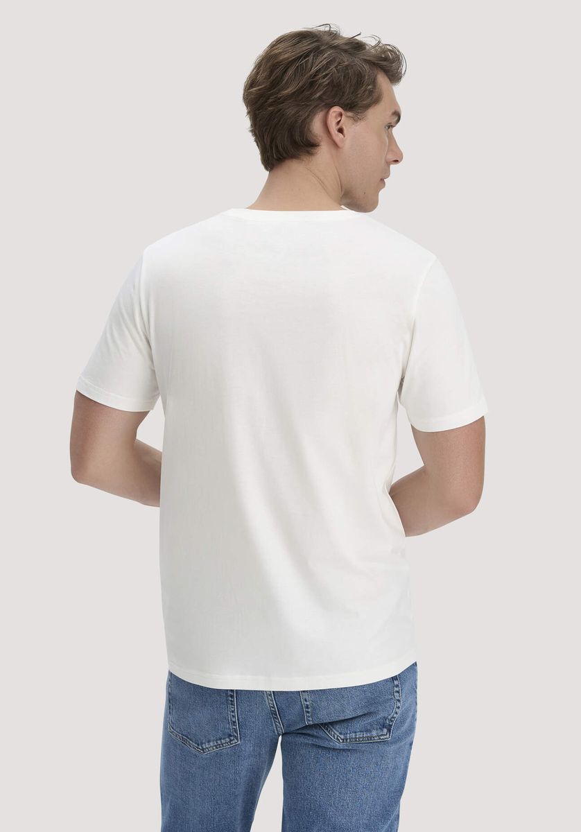 Regular Fit T-Shirt aus Regenerativer Bio-Baumwolle