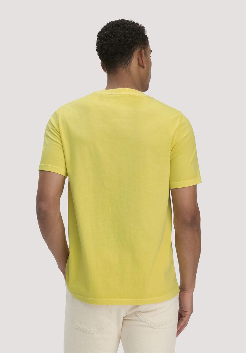 hessnatur Herren Heavy Jersey Shirt Relaxed aus Bio-Baumwolle - gelb - Größe 46