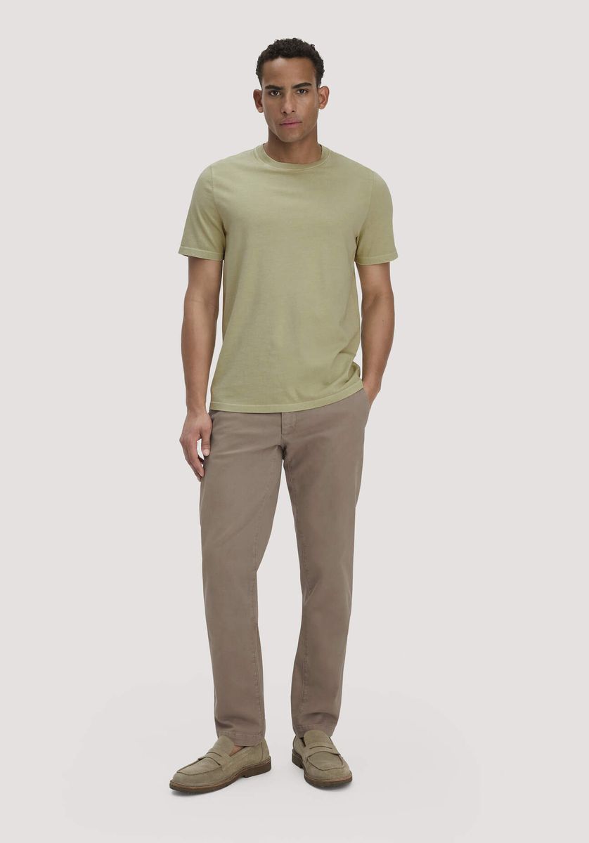 hessnatur Herren Heavy Jersey Shirt Relaxed aus Bio-Baumwolle - grün - Größe 46