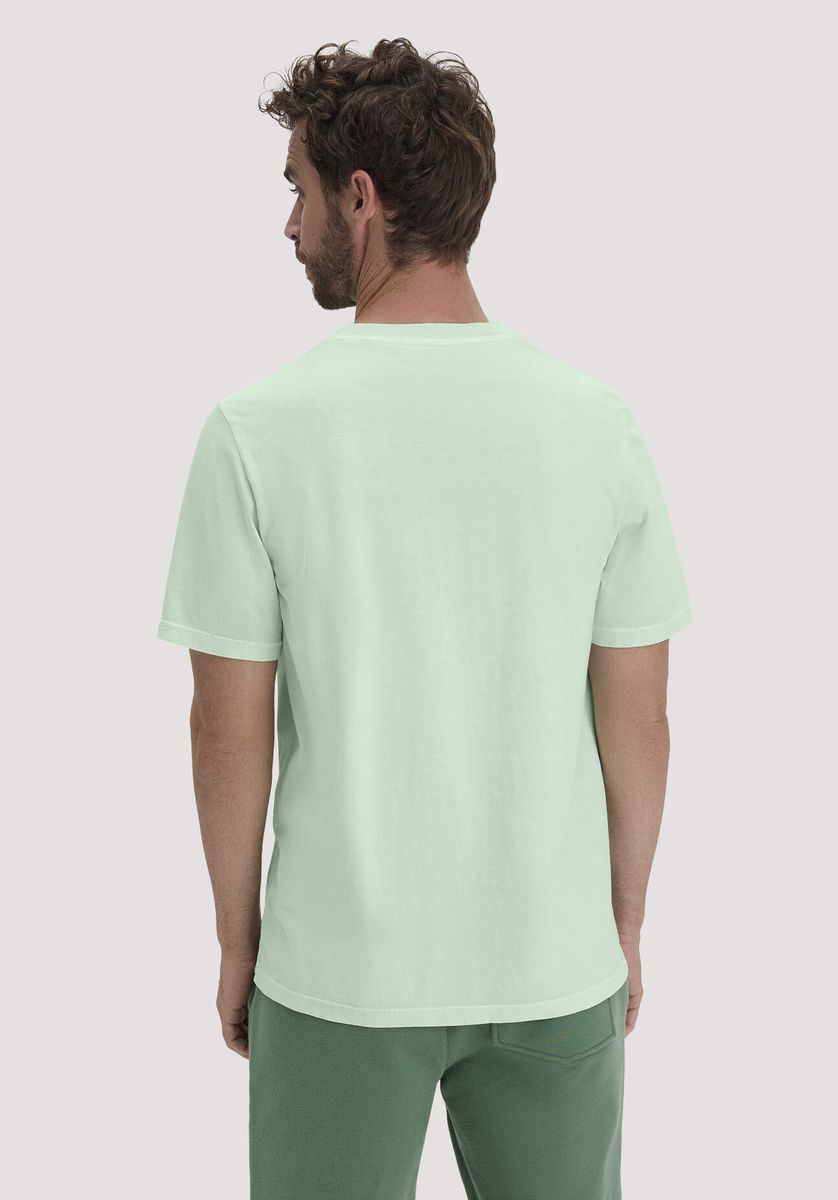 hessnatur Herren Heavy Jersey Shirt Relaxed aus Bio-Baumwolle - grün - Größe 46