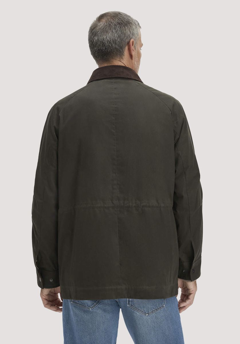 Klassische Wachsjacke aus Bio-Baumwolle