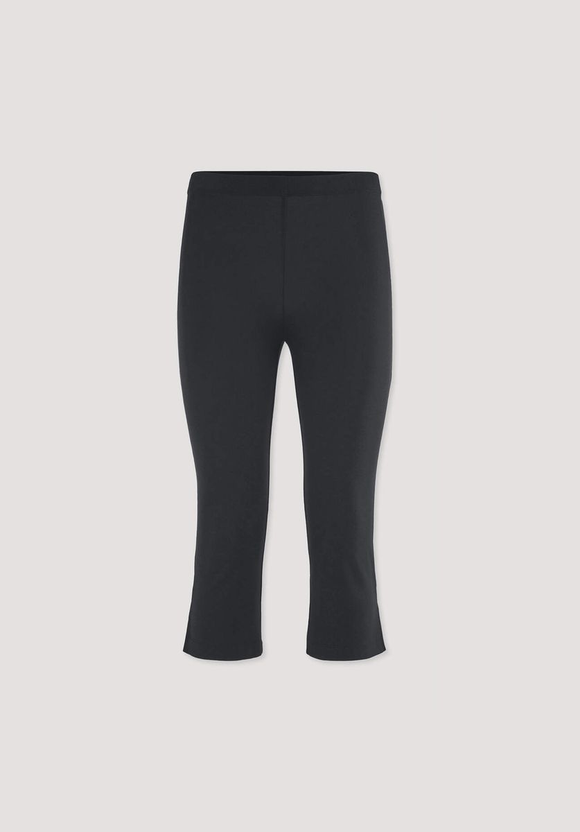 hessnatur Damen Caprihose PURE FLOW aus TENCEL™ Modal - schwarz - Größe 34