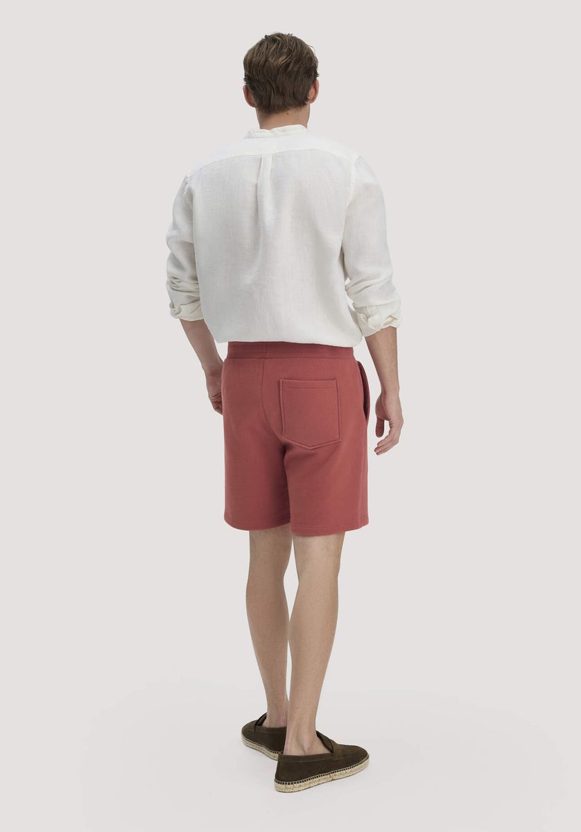 hessnatur Herren Sweat Shorts TRIAS Relaxed BETTER RECYCLING aus Bio-Baumwolle - braun - Größe L