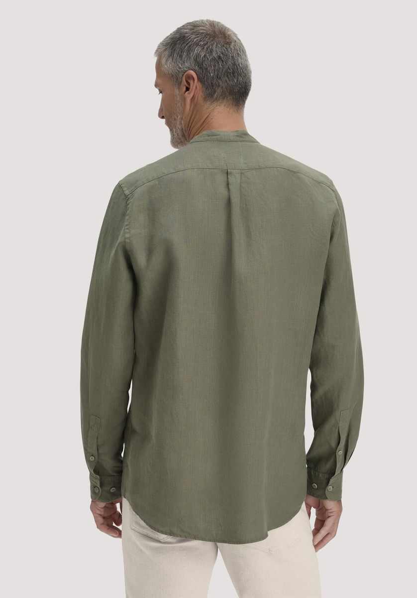 Herrenhemd aus Leinen mit Regular Fit