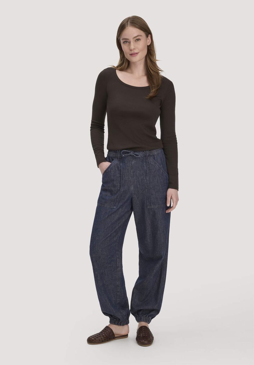 hessnatur Damen Sabot aus Nappaleder - braun - Größe 36