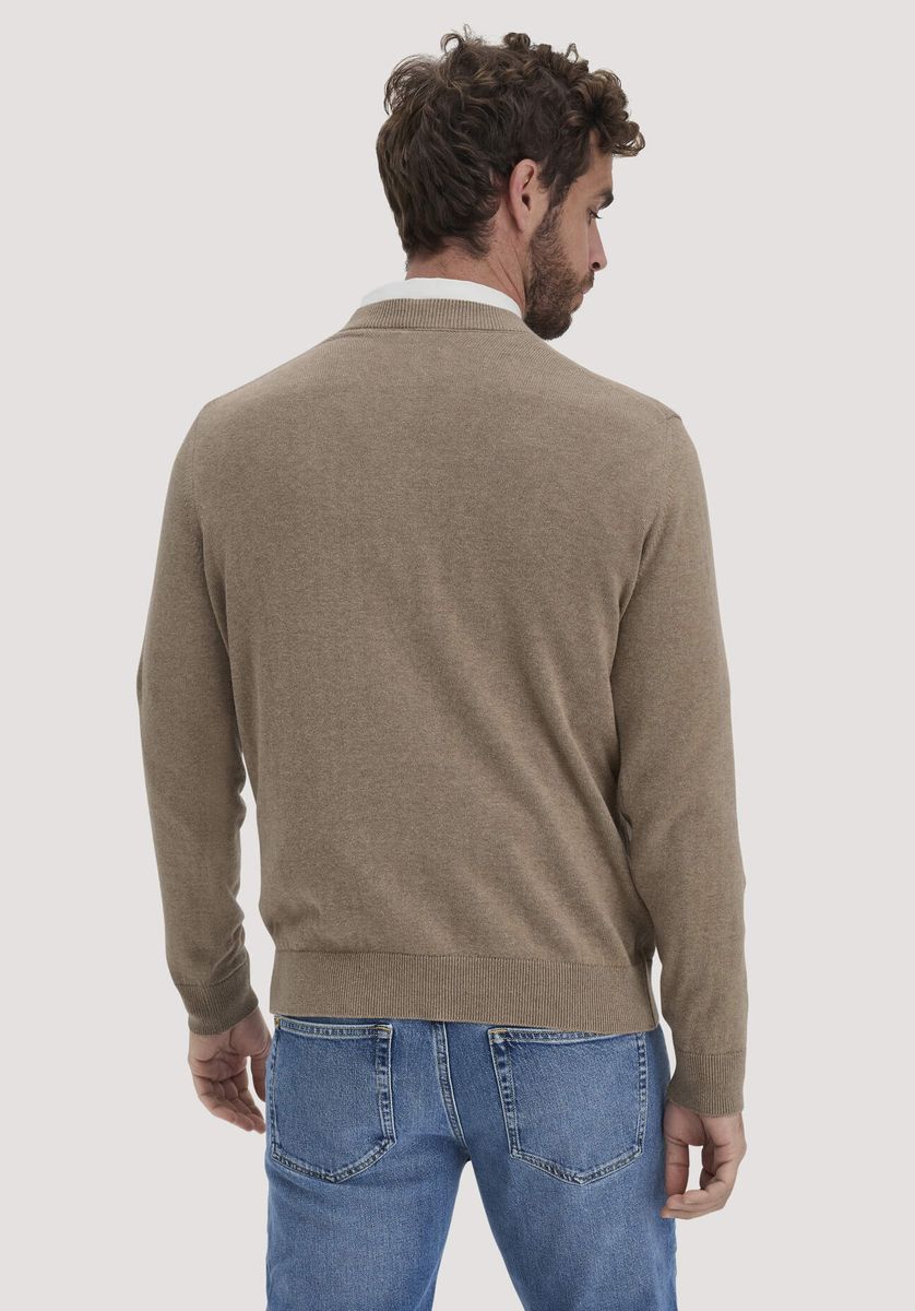 Klassischer Bio-Baumwollpullover