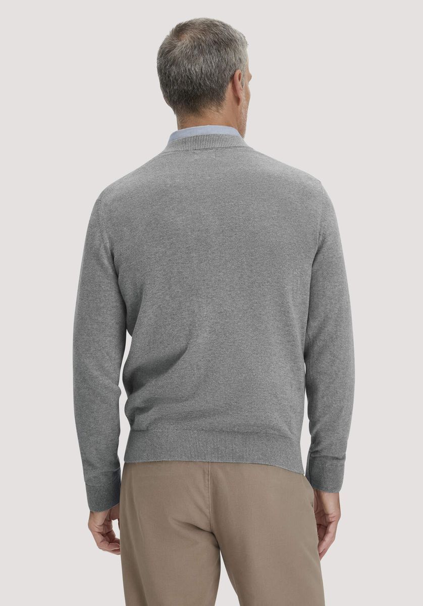 Klassischer Strickpullover aus Bio-Baumwolle