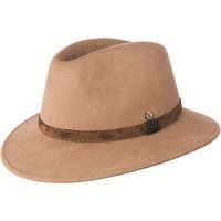 Klassischer Kamel Fedora Hut