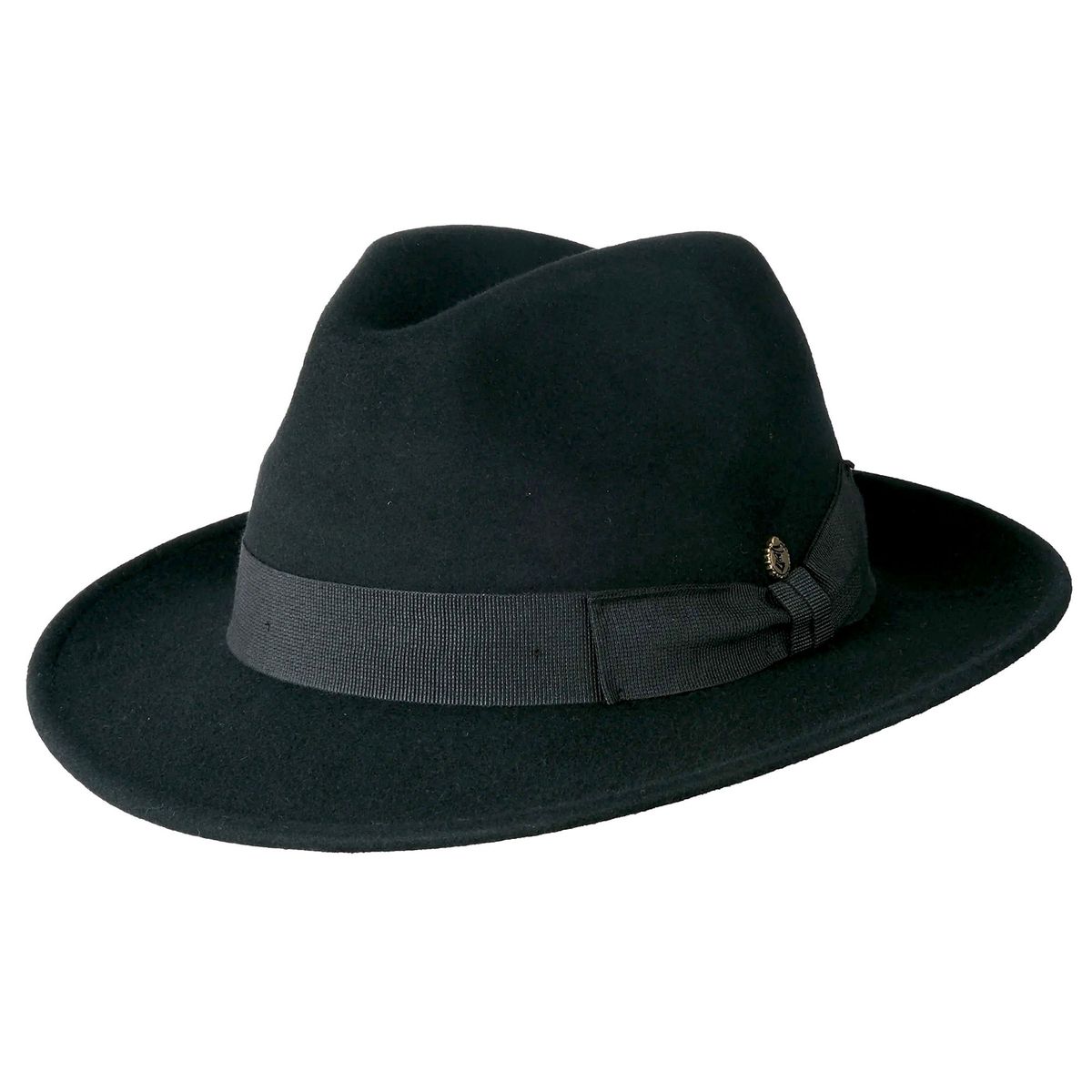 Klassischer Wollfilz Fedora Hut