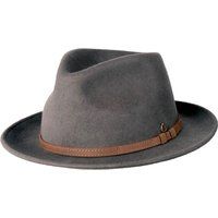 Klassischer Wollfilz Fedora Hut