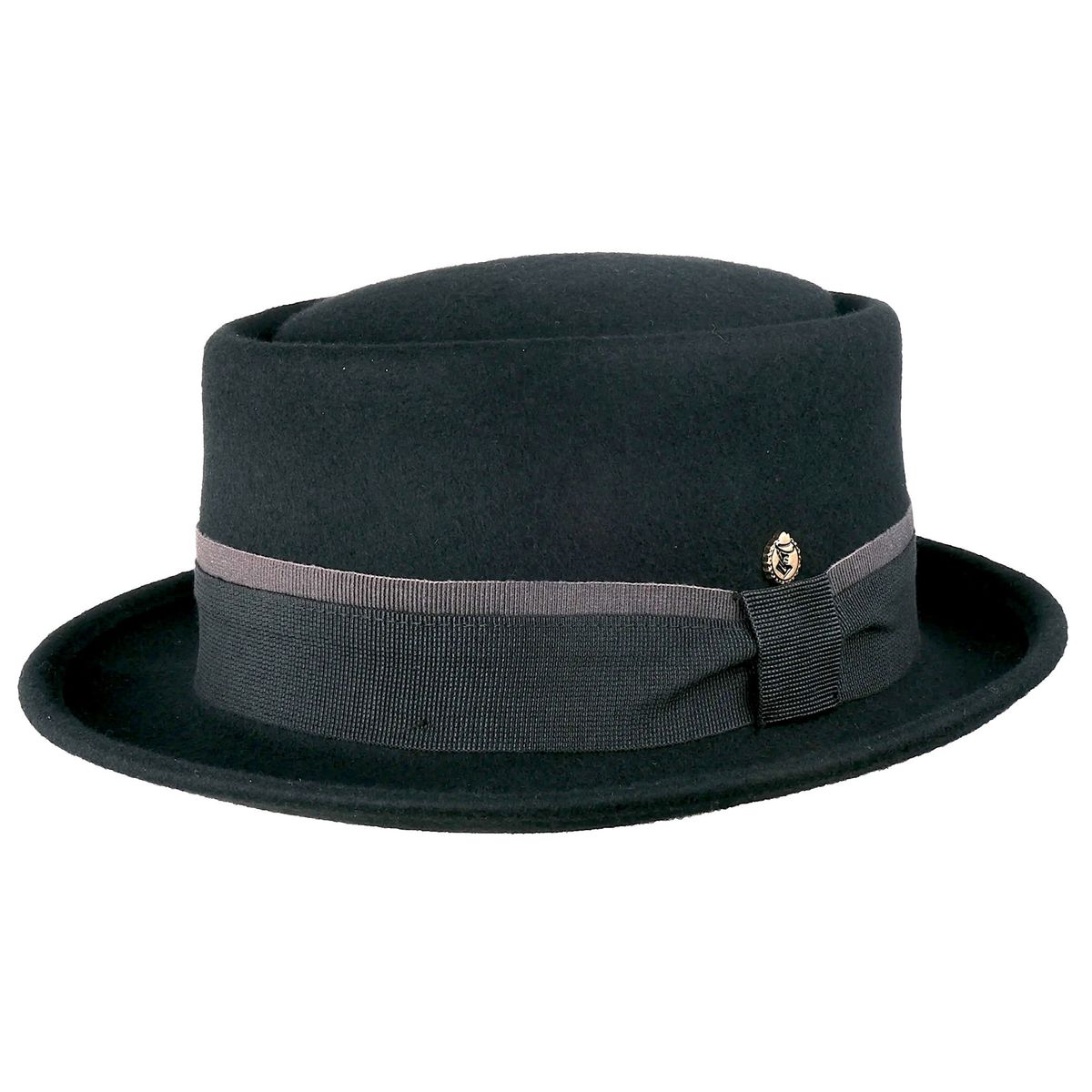 Klassischer Woll-Pork-Pie-Hut