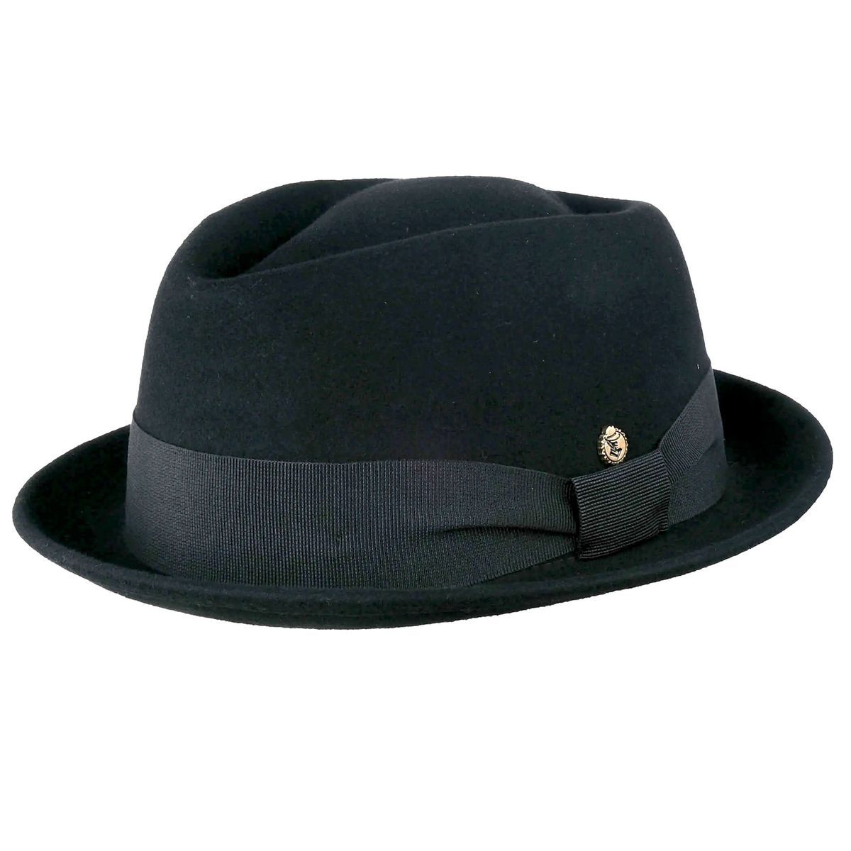 Klassischer Schweinefleischhut aus Wollfilz