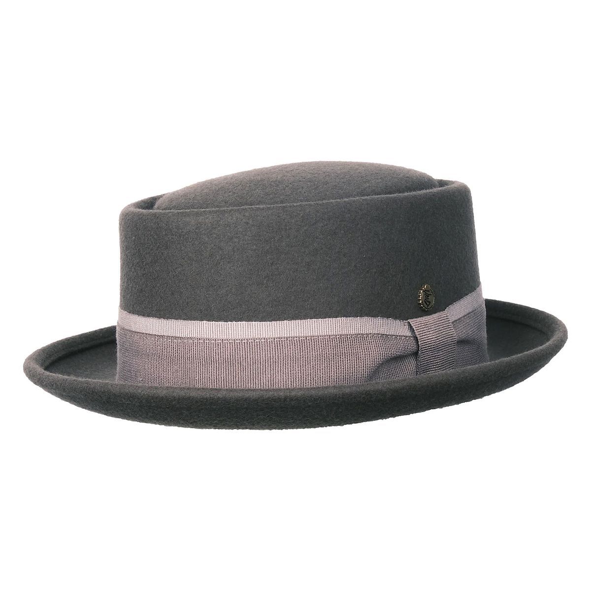 Klassischer Pork Pie Hut Wollfilz
