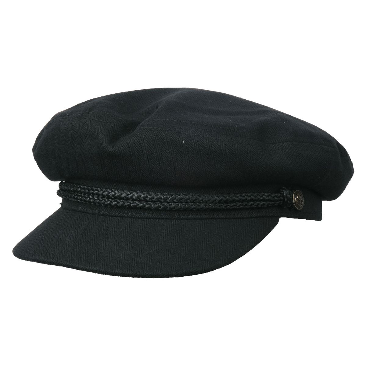 Klassische Schiffermütze mit geflochtener Borte