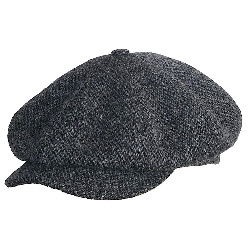 Klassische Harris Tweed Schiebermütze