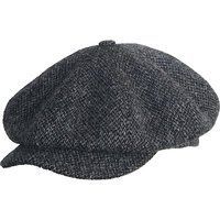 Klassische Harris Tweed Schiebermütze