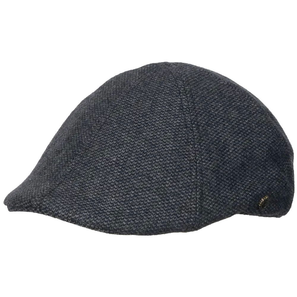Dunkelgraue Schiebermütze im Gatsby-Stil