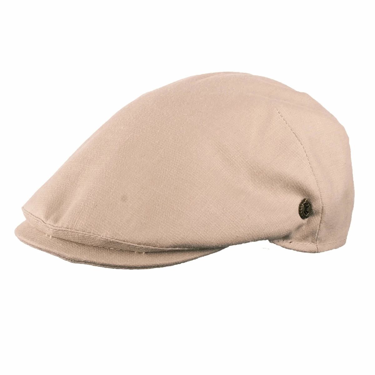 Klassische Hanf Schiebermütze Handgefertigt Natur