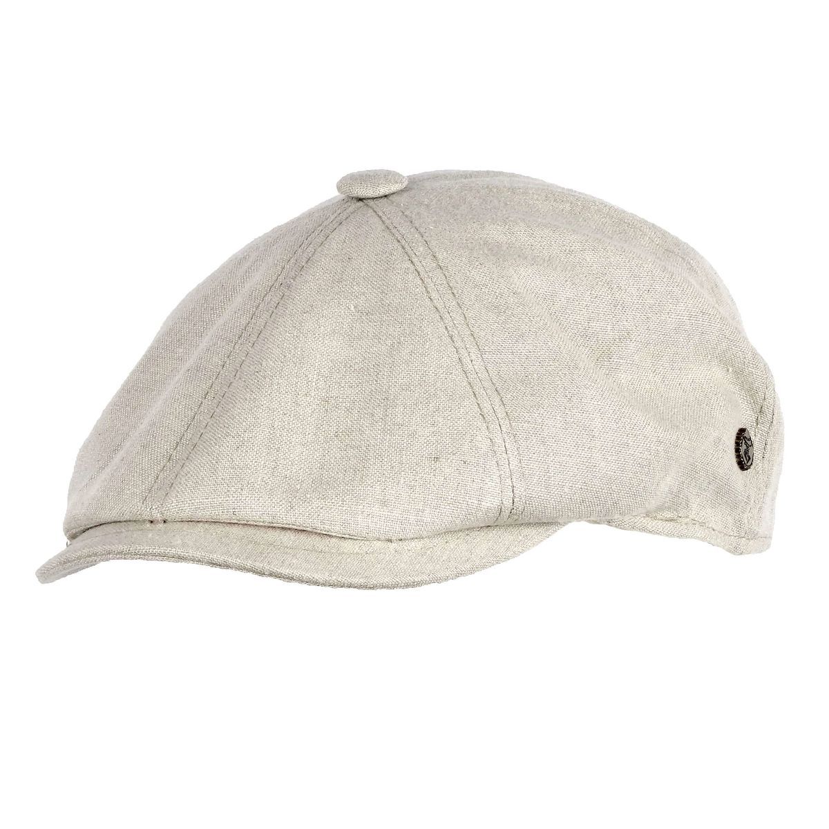 Klassische Leinen Schiebermütze