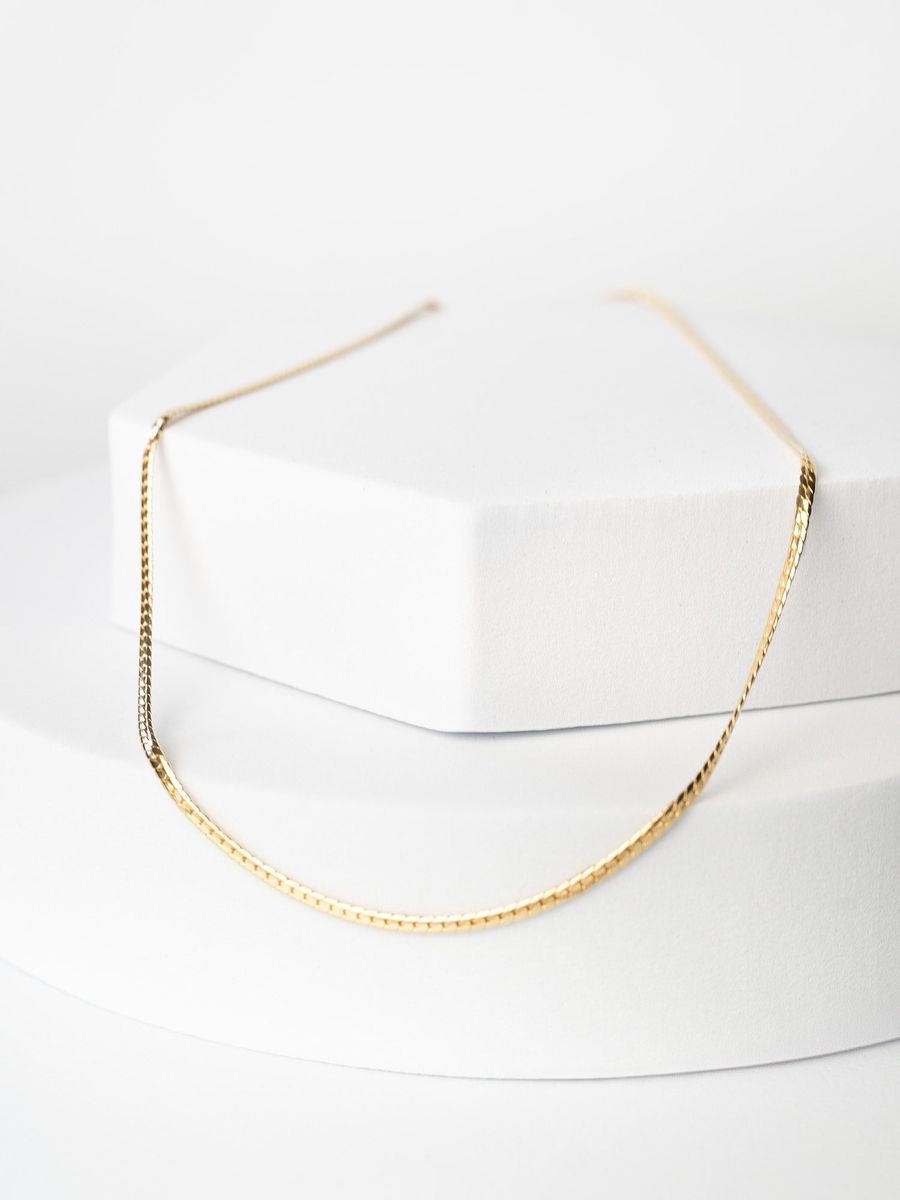 Schlangenkette GOLD - Fejn