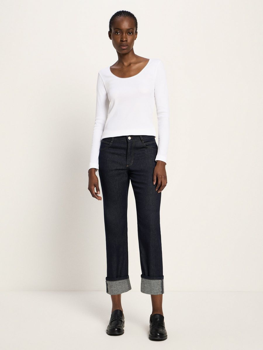 Jeans mit Aufschlag (GOTS)