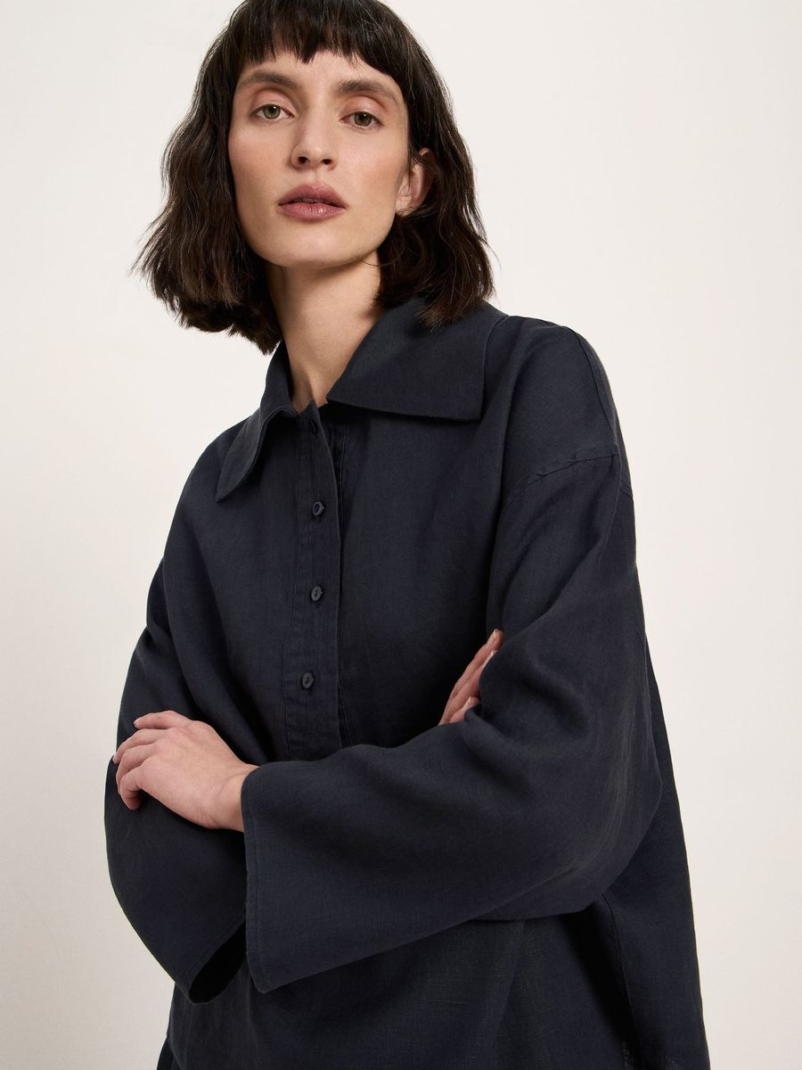 Oversizebluse (GOTS)