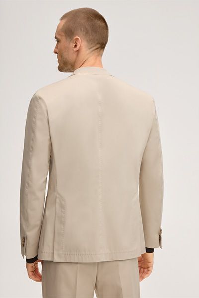 Windsor Giorno Beige Baumwollmix-Sakko mit AMF-Stitching