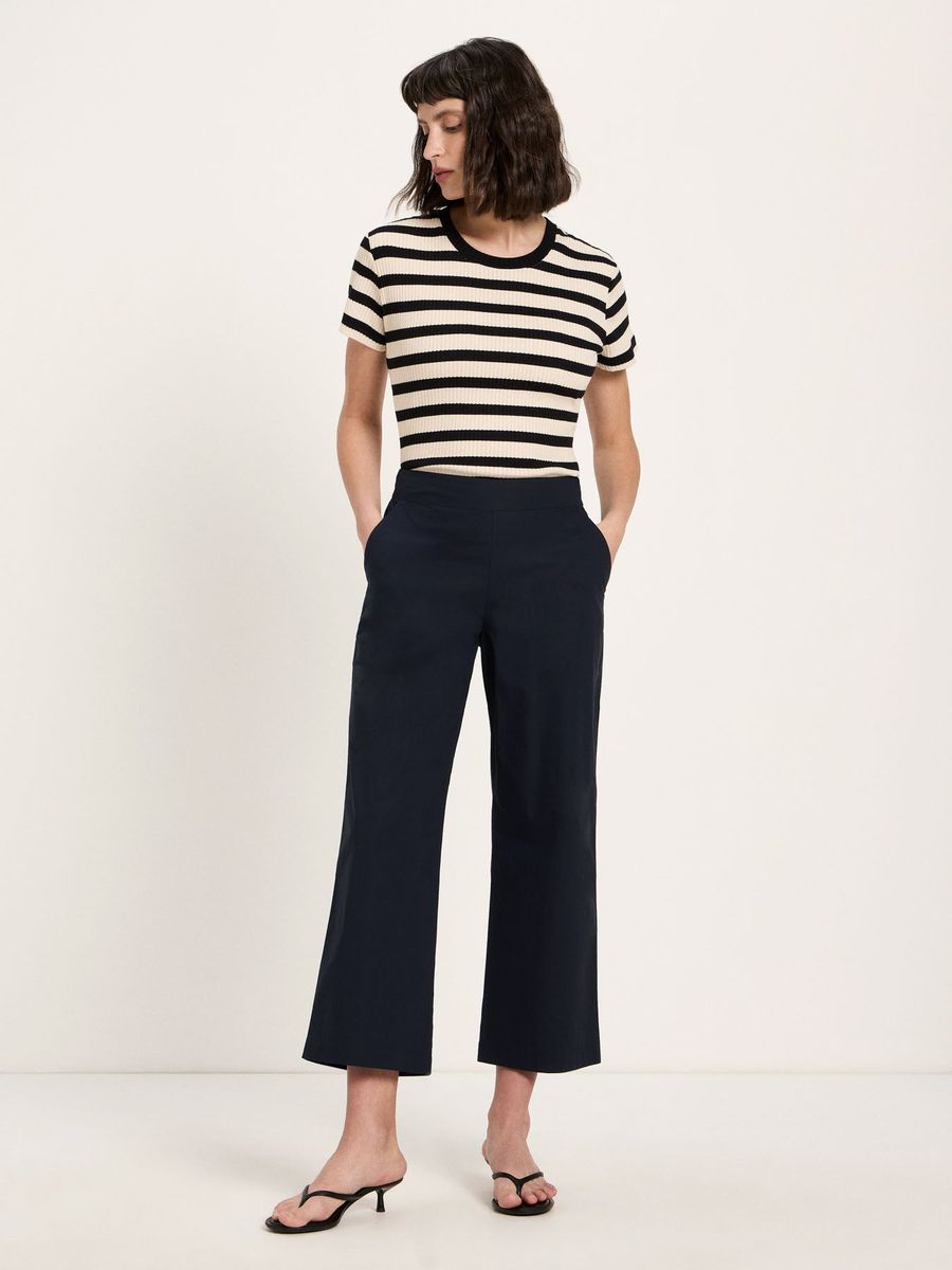 Verkürzte Hose (GOTS)