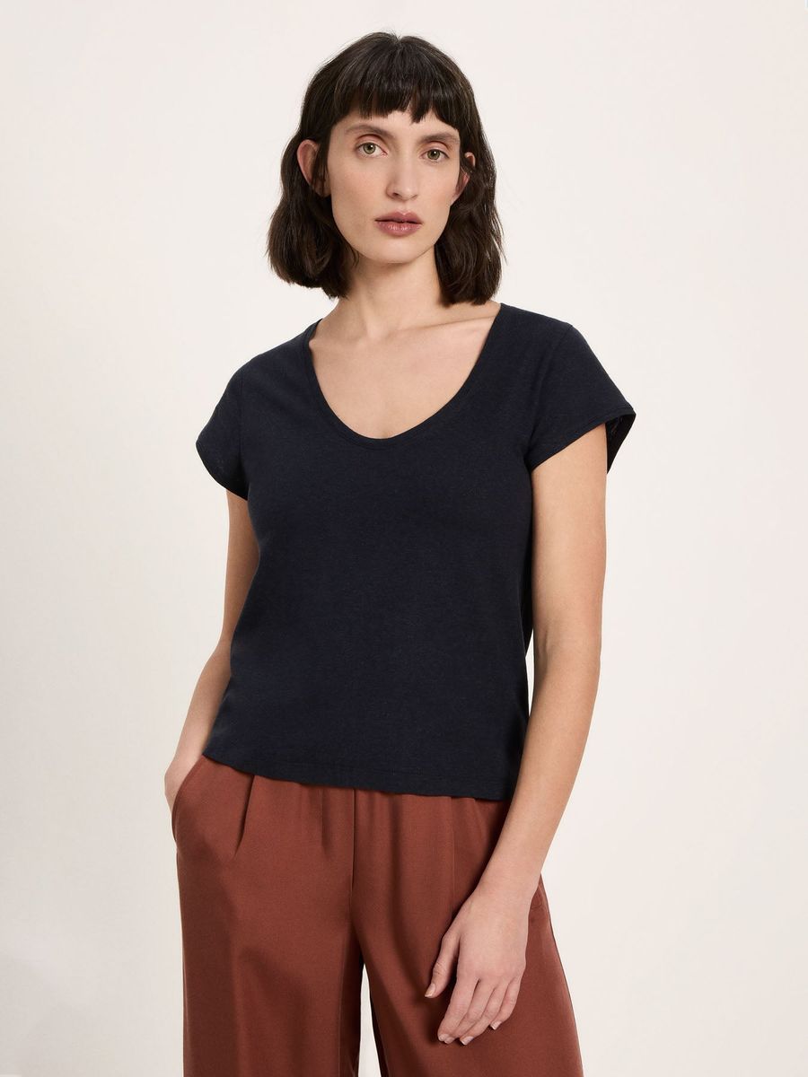 Shirt mit tiefem Ausschnit (OCS)